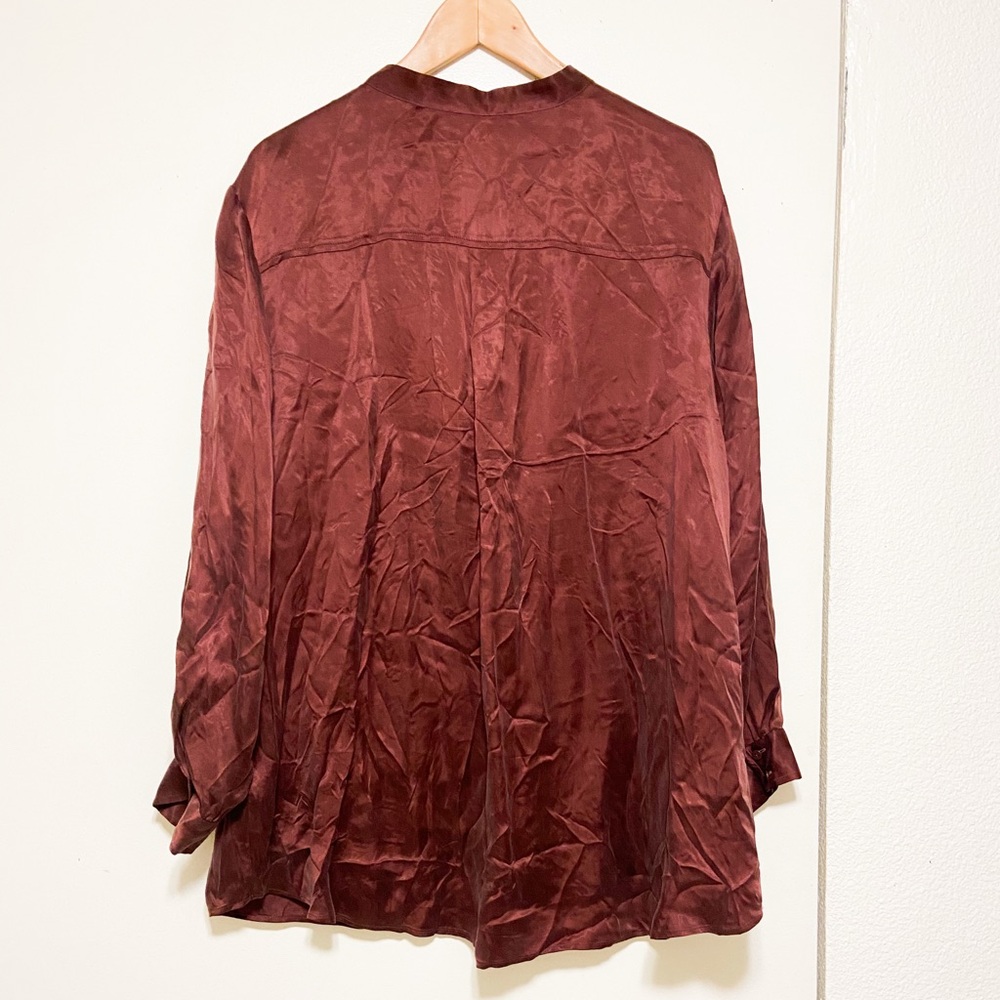 Men's Burgundy Jacket - Picture 4 of 7